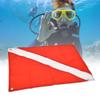 Red&White   Dive Flag   Signal Marker for Diving Snorkeling Underwater Sport(35*50cm)