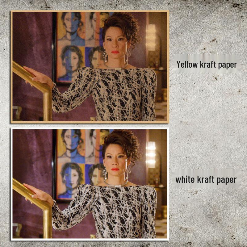 

Femme Fatale Retro American Drama Poster - Kraft Paper Bar Cafe Decor White card paper (non-adhesive) 30*42 cm