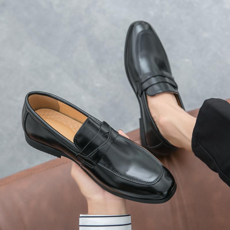 Fashion Decoration Driving Shoes Men lace up oxfords Casual Business Formal Dress Dress men Footwear Zapatos Hombre
