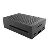 Raspberry Pi 4 Metal Case with Fan Support, Dual Color Options