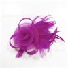Hot sale, customer style mesh feather headdress, retro versatile headband, horse racing festival team performance hair accessories
