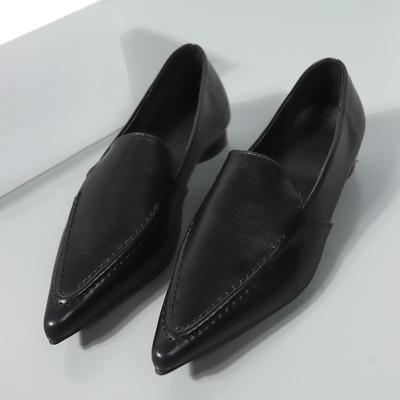 Sapatos femininos baixos, sandálias de bico fino, verão, casual, retrô, conforto, sapatos rasos para caminhada ao ar livre, sapatos femininos