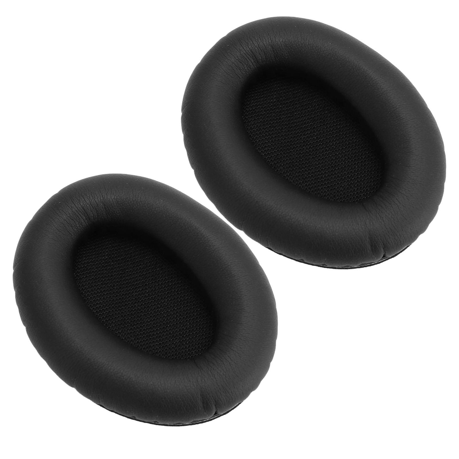 

Headphones Ear Cushions Enhanced Bass Artificial Leather Replacement Ear Pads for H840 H850 Headphones Black