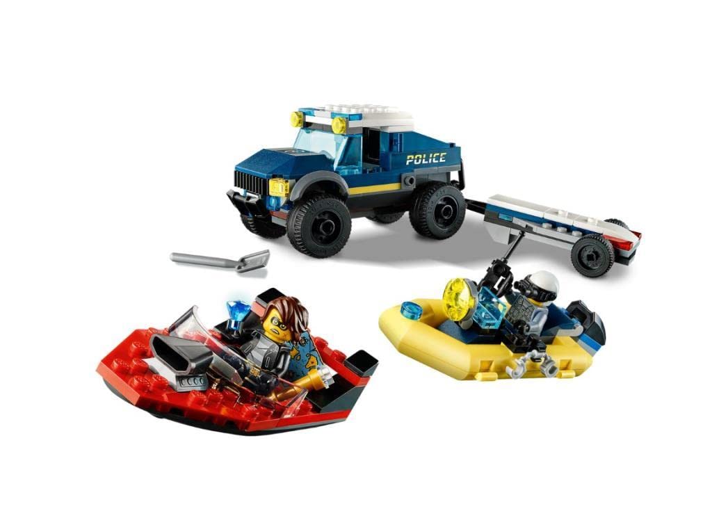 LEGO Konwój łodzi policyjnych City Elite 60272