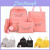Charming College Style Women's Canvas Backpack Set With Plush Pendant And Pencil Case
