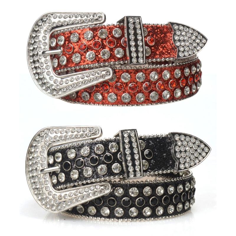 Cowgirl Western Belt Bling for Rhinestone Belts for Jeans  Leather Belt for Country Music Festival Horse Show Club Rocks