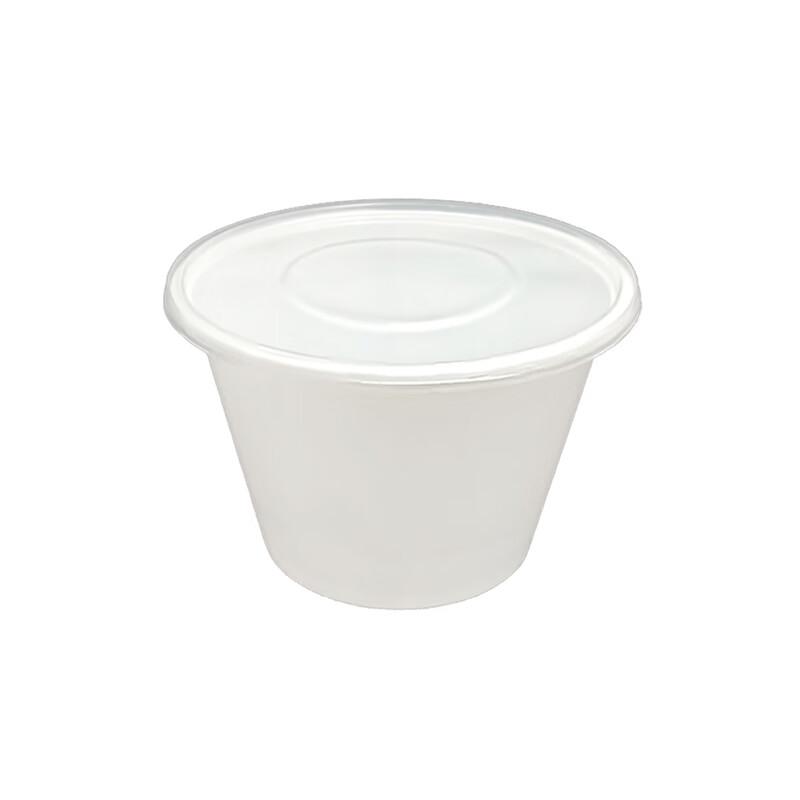 Einweg-Plastik-Rundschüssel für Mahlzeiten