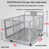Lianzhicheng Collapsible Warehouse Mesh Utility Cart
