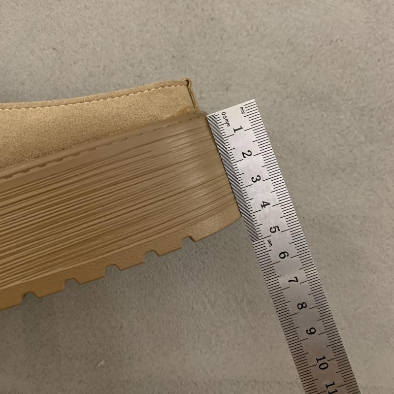 Spring and Autumn Lazy Baotou Half Slippers Women's New Muffin Wear Platform Shoes Boken Pedal