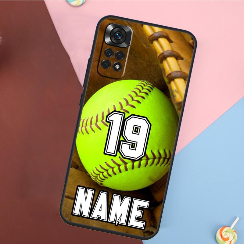 PERSONALIZED NUMBER Hockey BASKETBALL Case For Xiaomi Redmi Note 11 Pro 11S 8 9 12 10 Pro 10S 9S Redmi 10 12C 9C 10C Back Cover