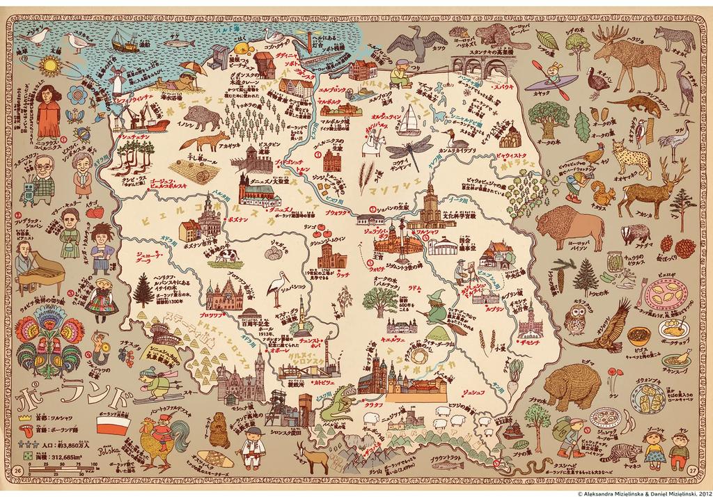 Mapy New World Pictures (Książka dla dzieci)