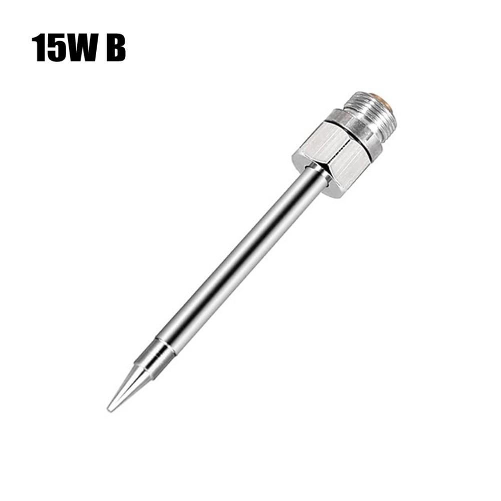 

Soldering Iron Tip Silver Silver Plating Tool 15W 51mm B