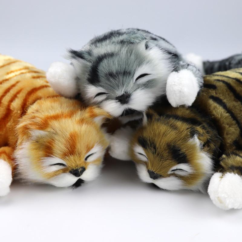 Gatto Peluche Elettrico Rotolante Con Suono Per Gioco e Intrattenimento dei Bambini