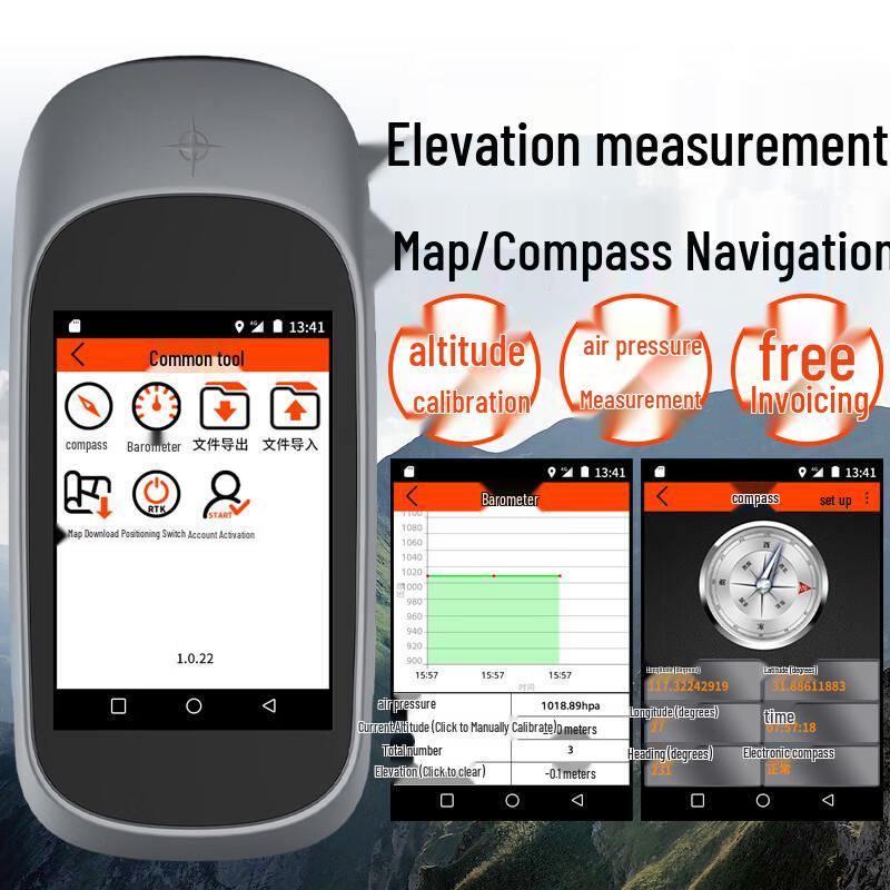Zhuolin A9 Handheld Sub-meter RTK GPS Surveying Instrument