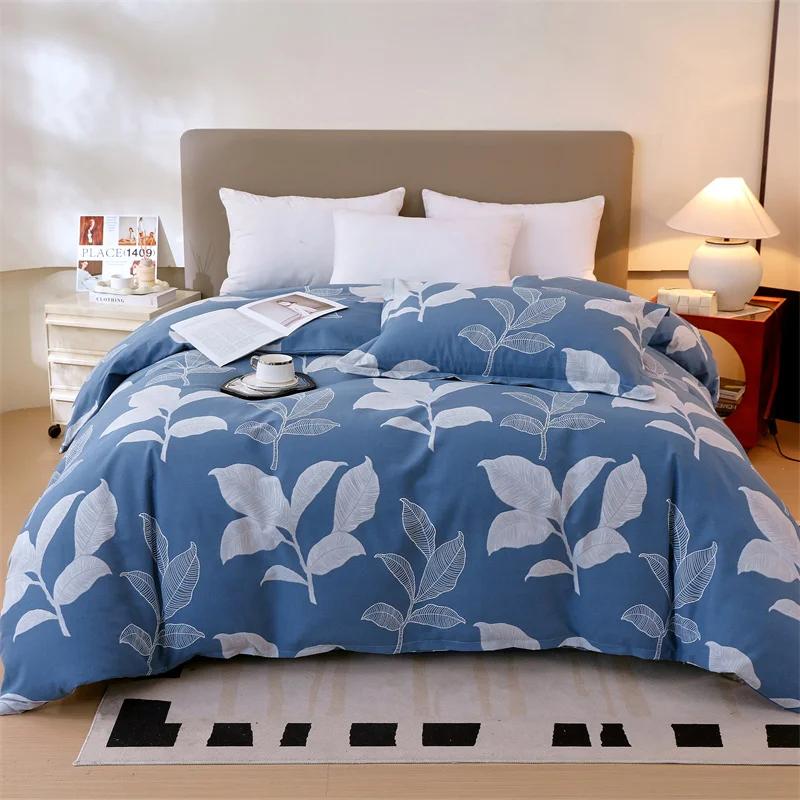 Vintage Floral Duvet Cover Boho Garden Style Comforter Cover with Zipper Queen Bedding for All Season Soft Breathable Easy Care