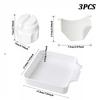 Washing Machine Drain Tray Anti-Overflow Water Catch Box for Drum Washer Cleaning Lint Drain Funnel Drip Tray Floor Protection