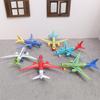 1/3/5Pcs Plastic Aircraft Ornament Diy Assembled Airplane Model Toy Color Random For Kids Children Education Collection Gift