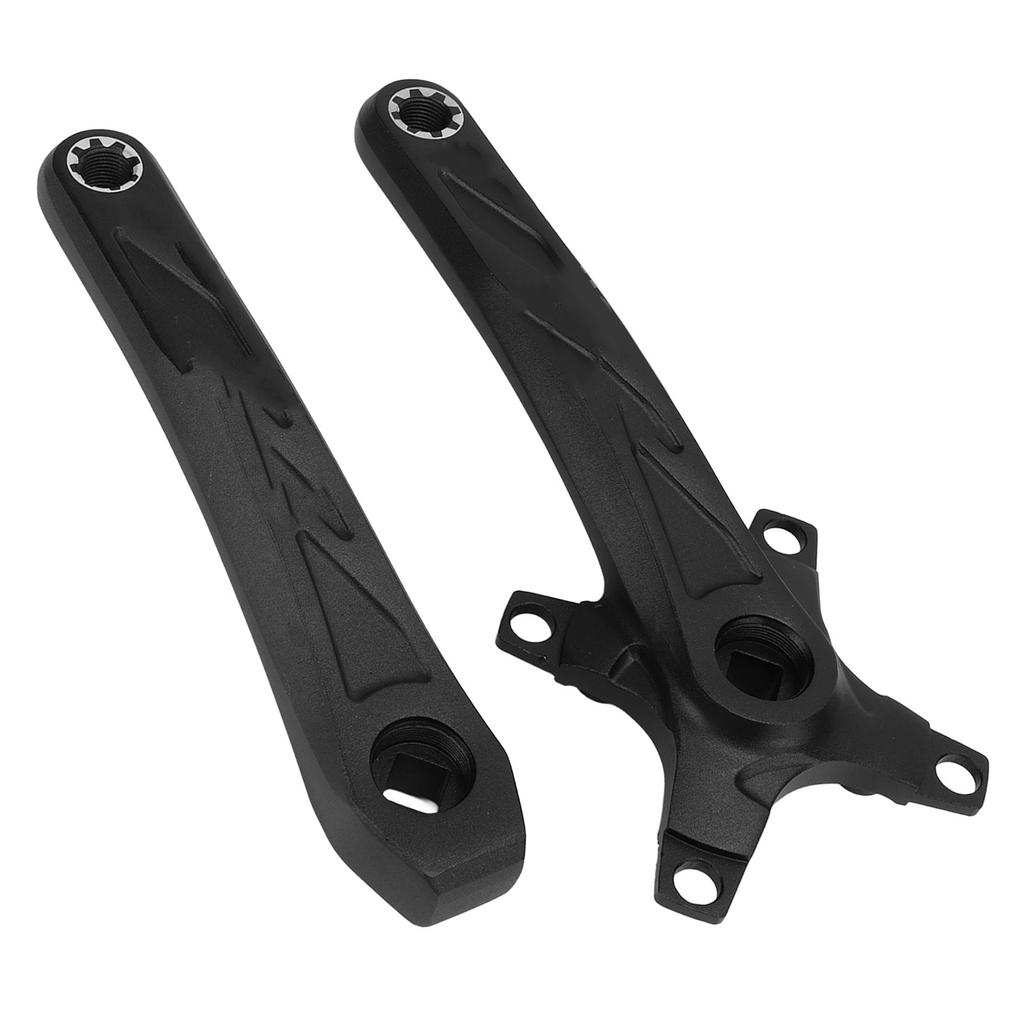 Mountain Bike Crankset Replacement Square Hole Aluminum Alloy Bike Left and Right Crank Arm