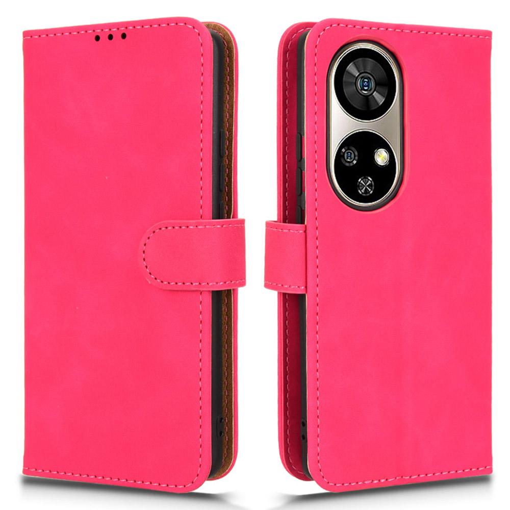 For Ulefone Note 17 Pro Case Skin-Feel Wallet PU Leather Phone Cover