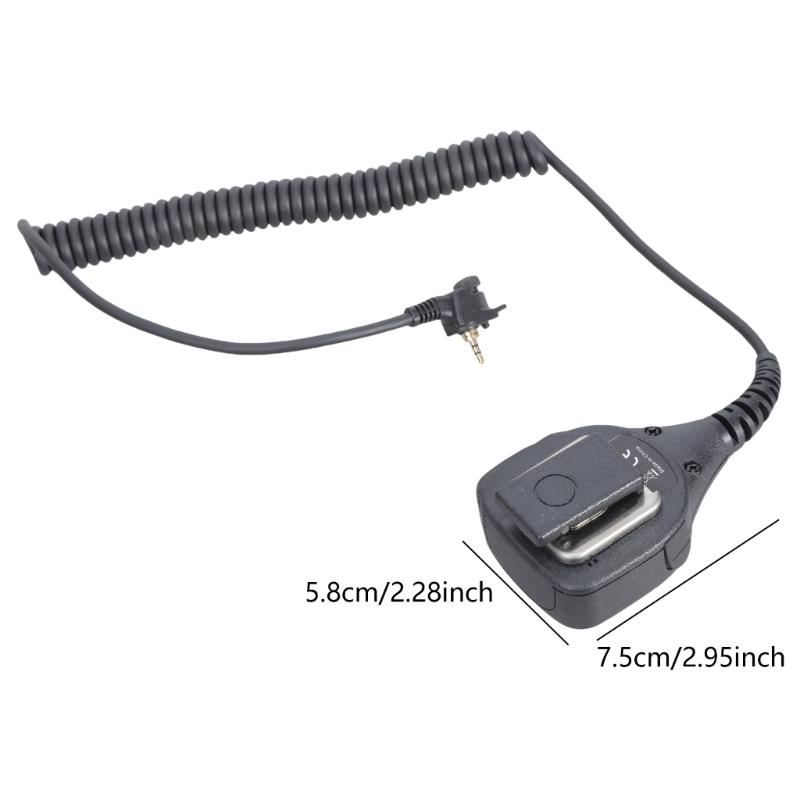 PMMN4015 Talkies Remote Speaker Microphone for MTP850 MTH600 MTH650 MTH850 Mobile Radio Replacement Mic Speaker