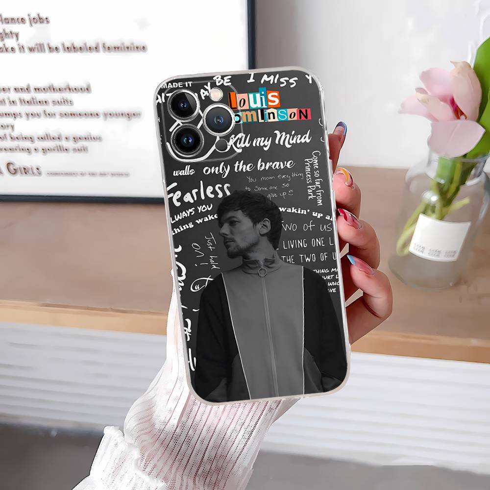 L-Luis M-Miguel Singer For IPhone 17 16 15 14 13 12 11 Pro Max Plus Soft TPU Silicone Back Cover Clear Case