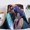 Blanket Sonic Flannel Hedgehog Cartoon Sofa Bed Throw Rug Warm Winter Gift Kids