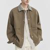 Men's Spring New Arrivals Contrasting Color Lapels High-end Jackets  Handsome Short Casual Tops