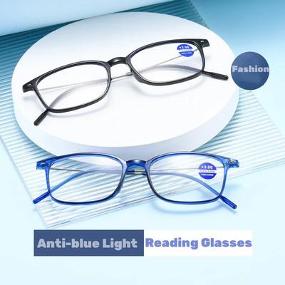 Reading Glasses Women Vintage Ultralight Blue Light Eye Glasses HD Optical Prescription Eyewear