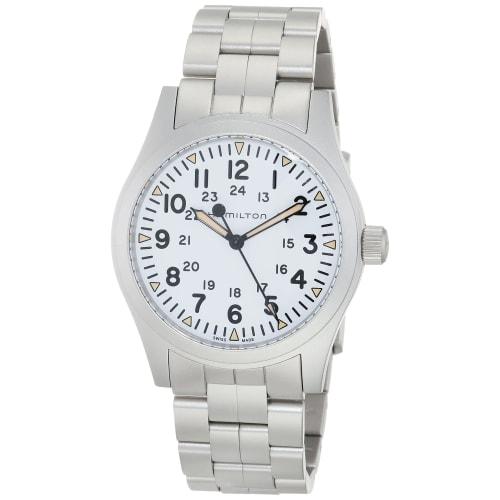 Hamilton Khaki Field Mechanical Hand-Winding Men's Watch H69529113 (Officially Imported) with Official Warranty