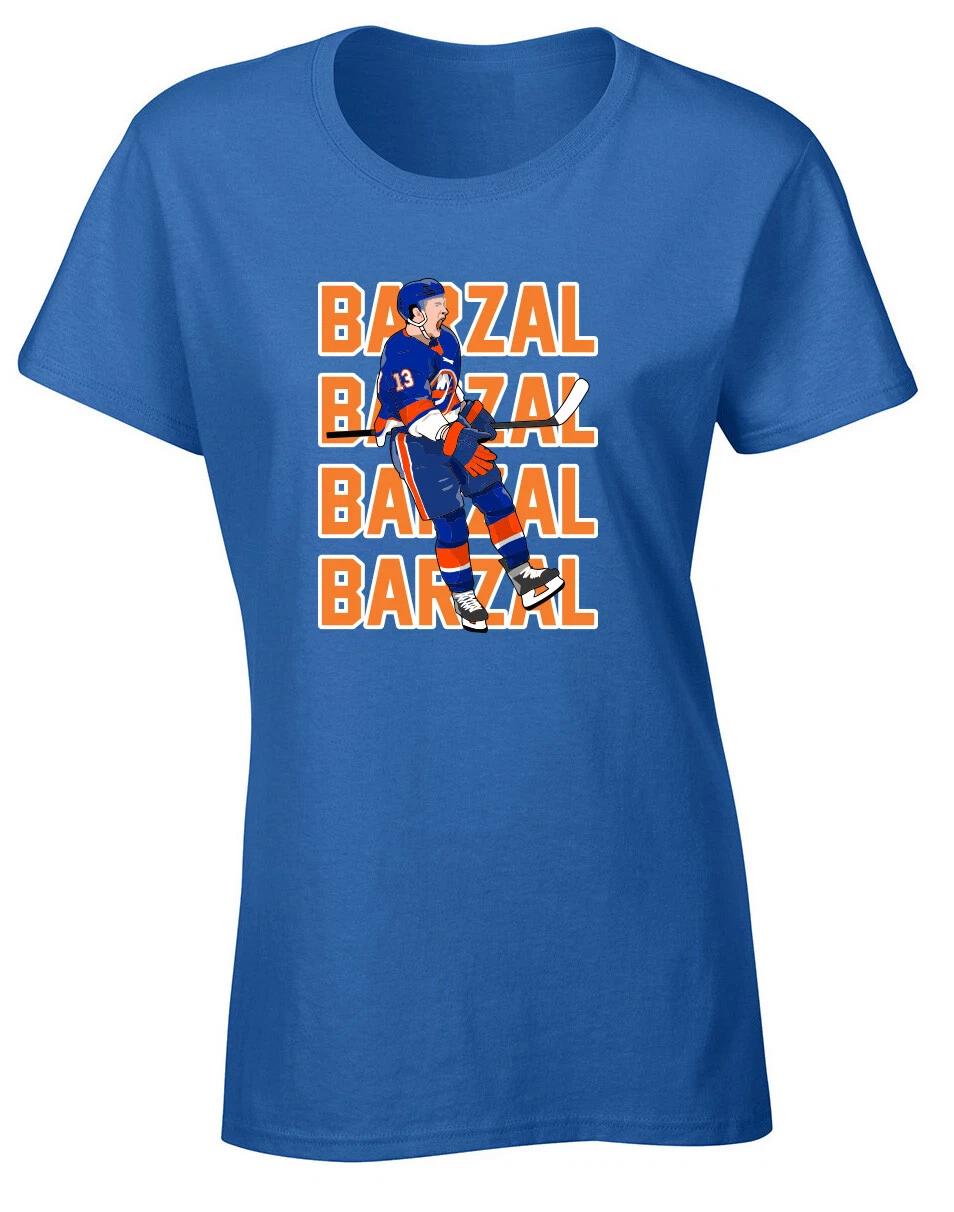 New York Mathew Barzal Text Pic Women s T-Shirt XXXL