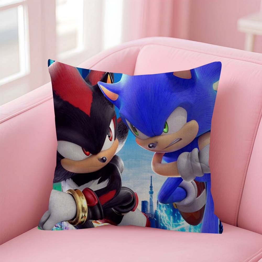 Anime SSuper SSonics Cushion Cover 30x50 Polyester Sofa Cushions Decorative Throw Pillows Home Decoration Pillowcover