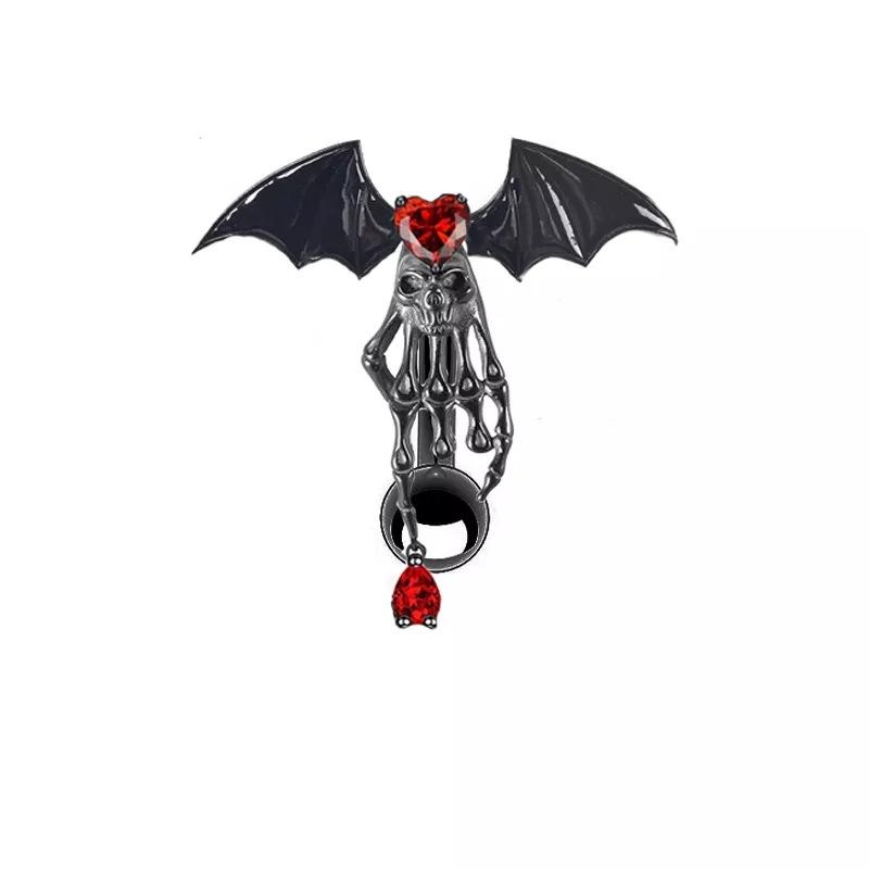 Fledermaus-Nabel-Lippen-Nippel-Bauch-Piercing-Schmuck, Ohrstecker, Nasenringe, Bauchnabelringe