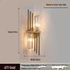 Elegant Crystal Wall Lamp: Minimalist Design for Bedrooms, Living Rooms, Stairs, and Hallways