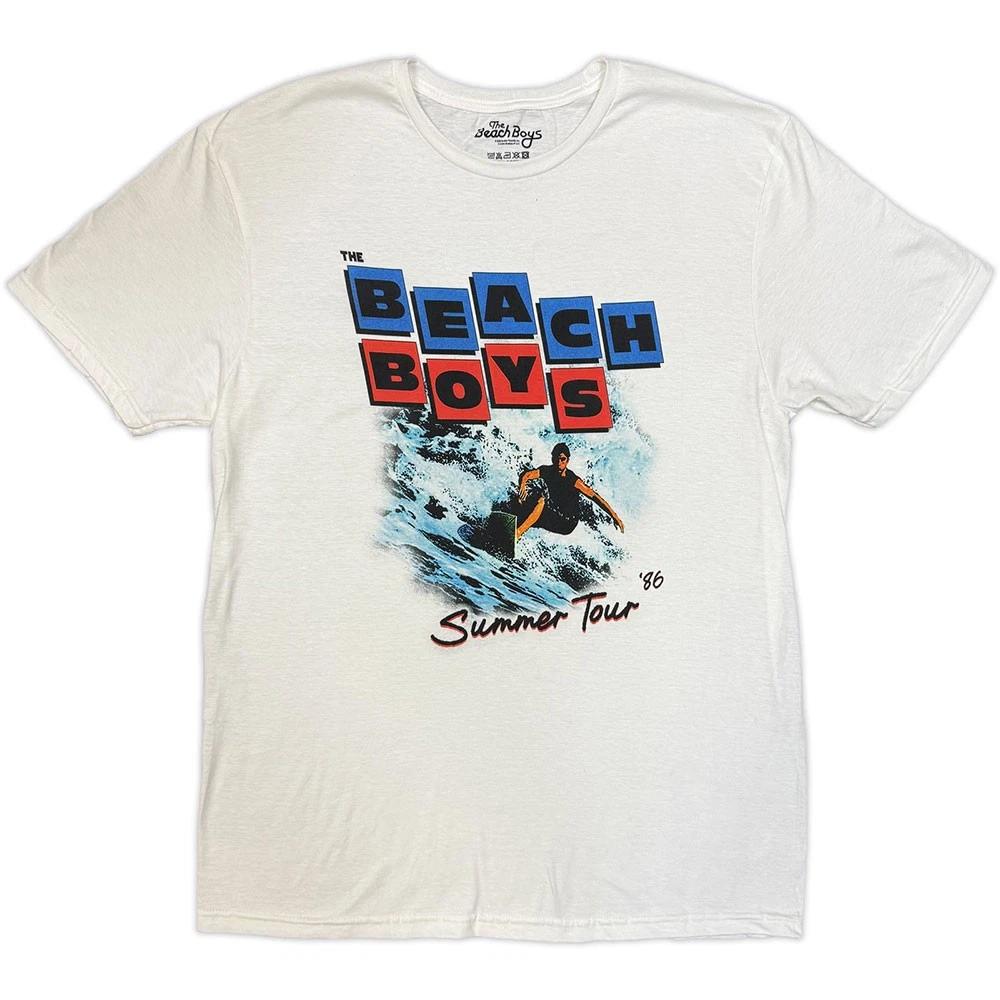 The Beach Boys Summer Tour 86 Official Mens Unisex T-Shirt M