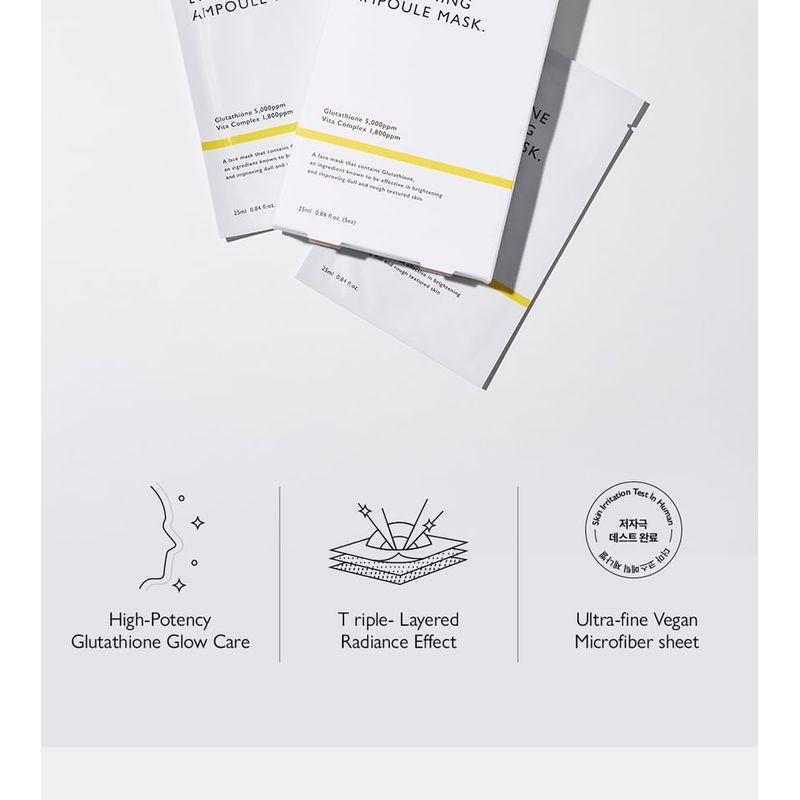 Genabelle - Glutathione Brightening Ampoule Mask Set