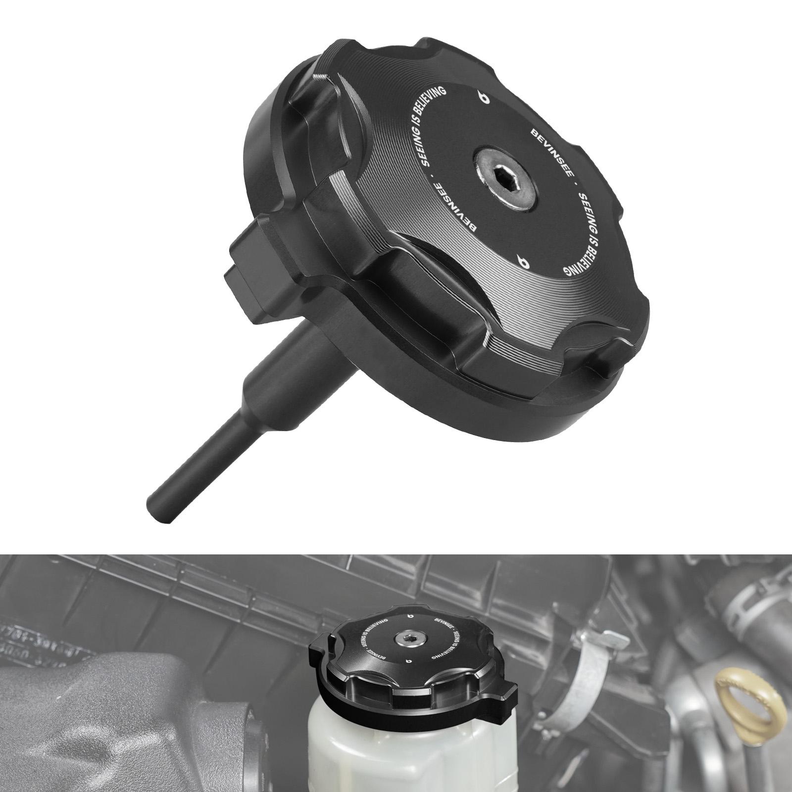 BEVINSEE Power Steering Fluid Reservoir Cap for Toyota 4Runner/FJ Cruiser/Tacoma/Camry, Replace for 44305-06050