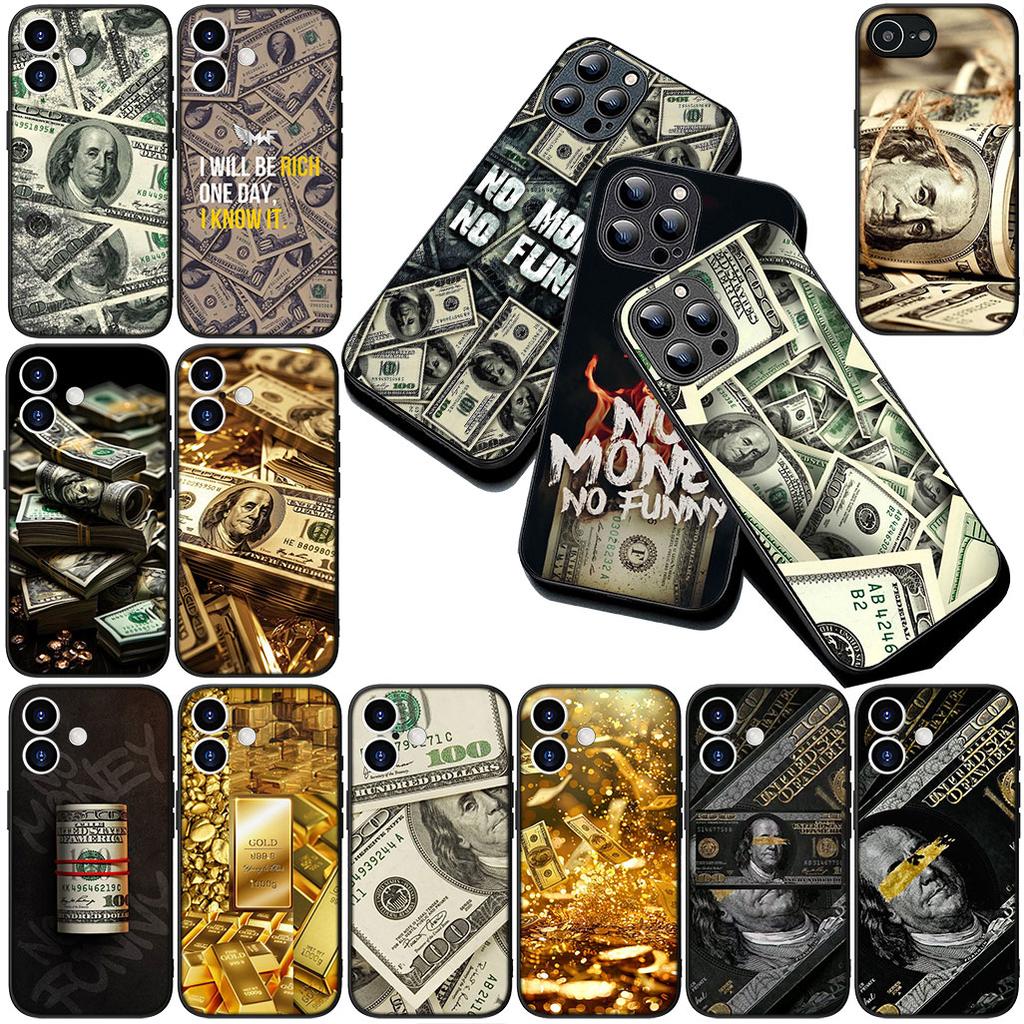 Soft Cover for Motorola Moto G22 G23 G32 G53 G60 G13 G64 G20 G8 G9 Plus Power E13 E20 E32 Casing Phone Case Money 100 D-Dollars