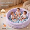 Château Aire de Jeux Piscine Gonflable pour Bébé et Bac à Balles Océanique d'Intérieur pour Enfants