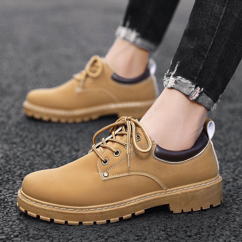 Fashion 2024 New Versatile Casual Spring and Summer Anti Slip Breathable Men's Work Shoes