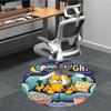 1pc Garfield Office Round Area Rug, Under Office Chairs Bedroom Living Room Home Decor  A1016296