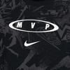 Nike Select Series Mvp All Over Print Loose Fit Crew Neck T-Shirt Men Tops Black DH3769-010
