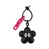 PU Flower Tree Star Pendant Keychain Cable Tie Keyring Bag Accessory Key Holder