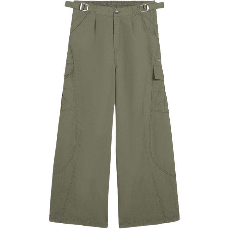 

Puma Solid Color Zip Comfortable Casual Pants Men bottoms 632507-81 M