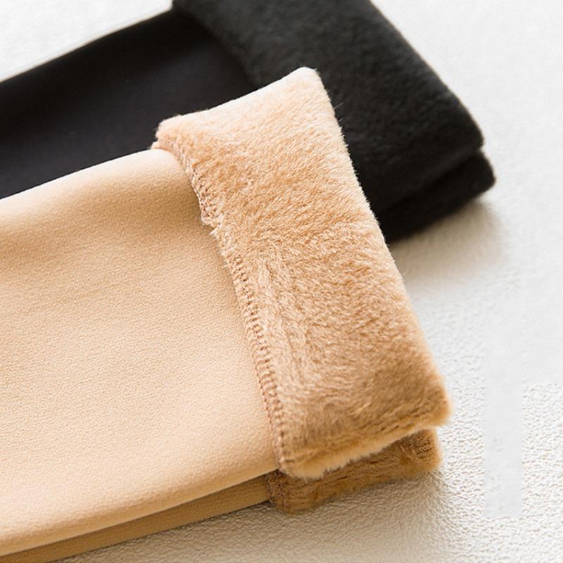 Thickened and Warm Snow Socks for Girls, Mid-calf Fleece Floor Socks for Autumn and Winter, and Postpartum Pile Socks