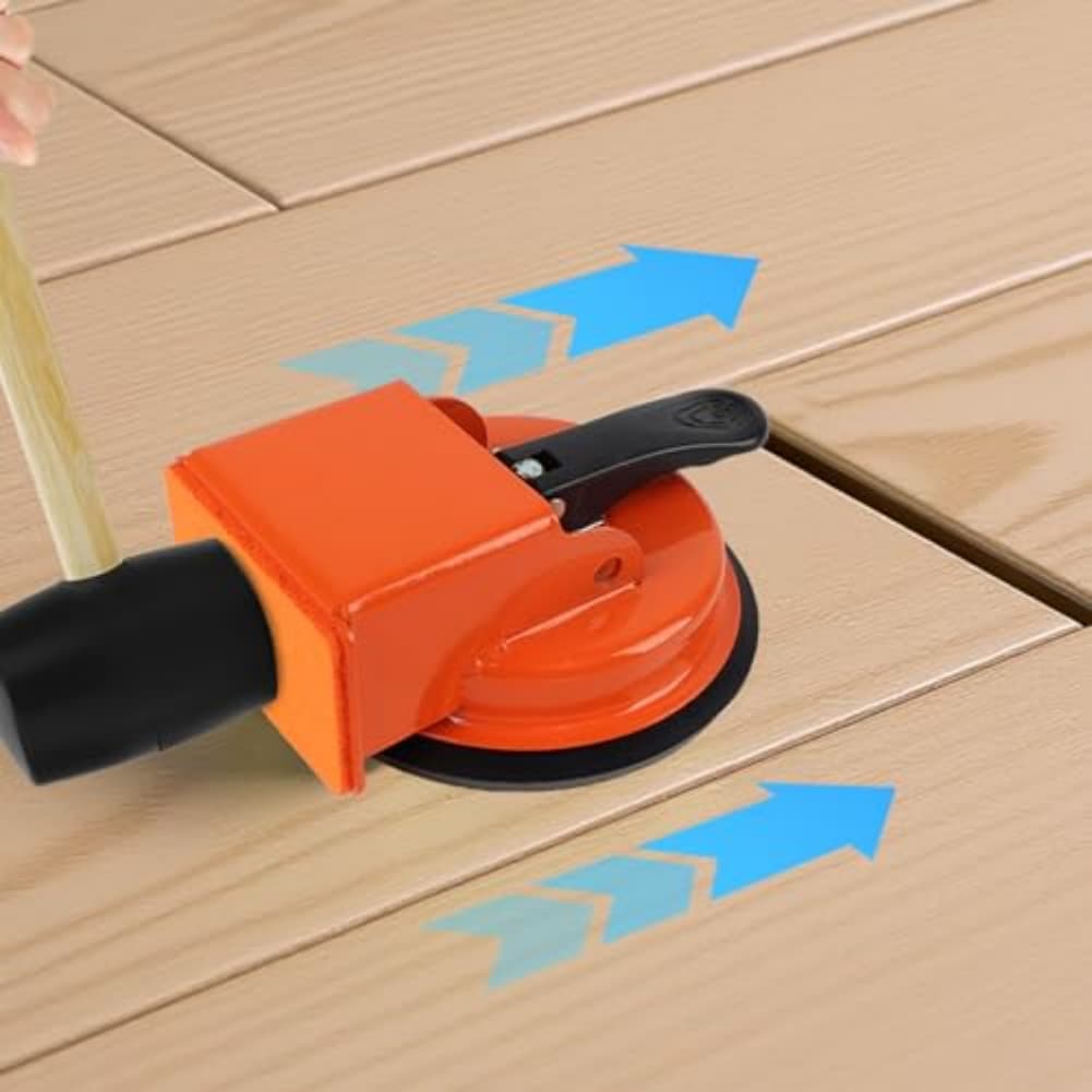 Nástroj na opravu mezer v podlaze s přísavkou pro dřevěné, laminátové a vinylové podlahy Snadné použití a přenosný design