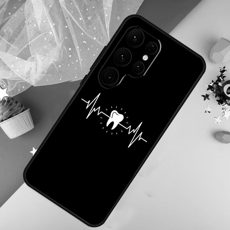 Zahnarzt Zahn Zähne Zahnarzt Fall Für Samsung Galaxy S23 Ultra S24 S22 S20 S21 FE Note 10 20 Ultra S8 S9 S10 Plus Abdeckung