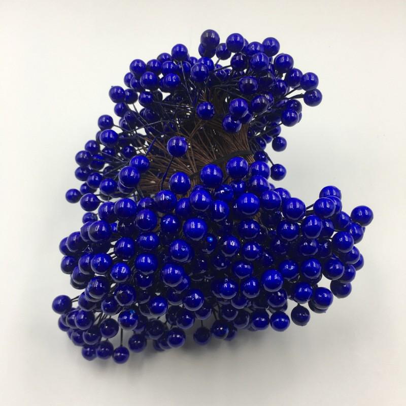 8mm Double-Headed Berry Branches for Christmas Wreaths & Wedding Candy Box Decor