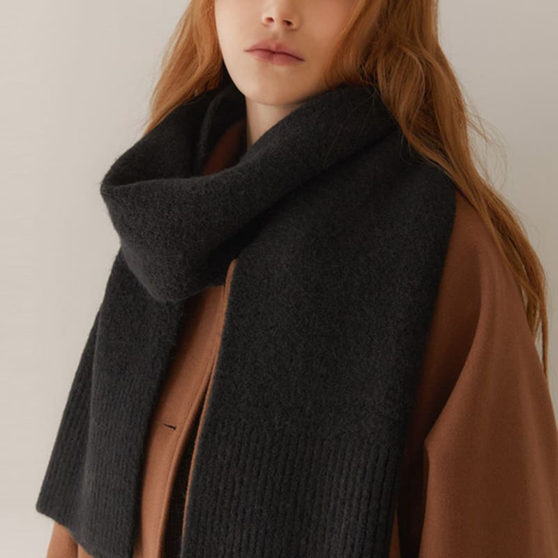 J.LARUEN Basic Knit Muffler (15 Colors)