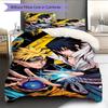 Juego de Ropa de Cama con Estampado de Dibujos Animados Colcha Funda de Colcha Funda de Almohada Decoración del Hogar Regalo de Cumpleaños (1 * funda nórdica + 2 * fundas de almohada, sin núcleo)