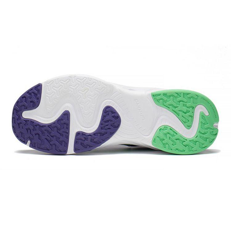 Li Ning Disney X  Shock Absorbing Rebound Sports Casual Shoes Buzz Lightyear Kids Sneakers White Purple Green YKCS168-1